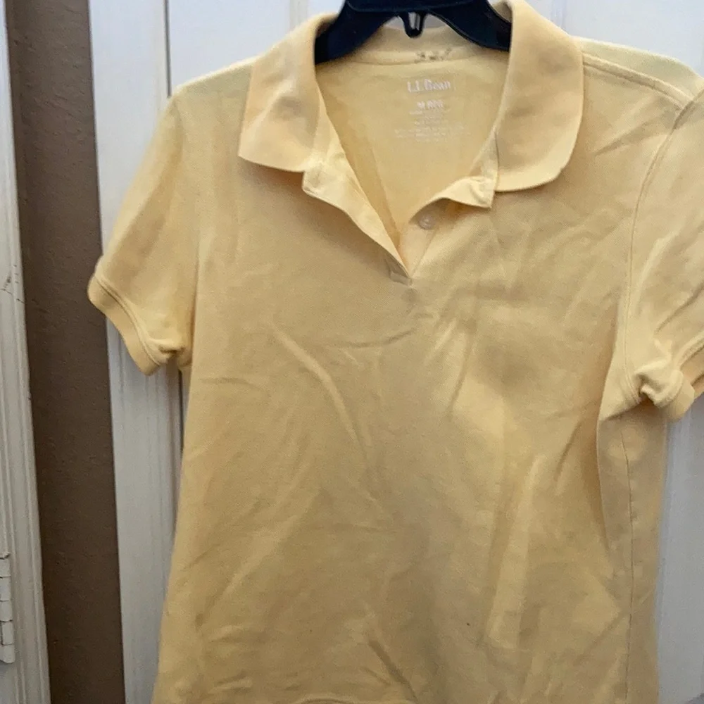 FINAL MARKDOWN LL bean polo shirt medium